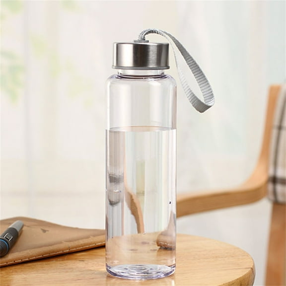 XYKA Refillable Plastic Juice Bottles Clearance Lightweight Leak-Proof Design with Lids 300ML 400ML 500ML Bulk Beverage Containers for Juice Milk and Homemade Drinks Portable Food Grade Material