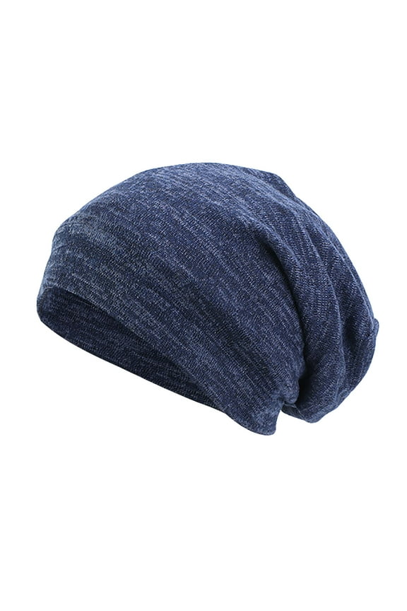 Women Men Soft Cotton Slouchy Beanie Cap Lightweight Hipster Hat Summer Breathable Sleeping Cap Thin Chemo Cap
