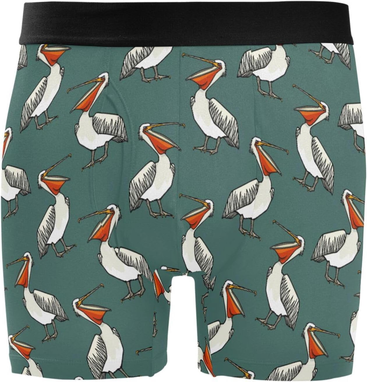 XYLU Men's Boxer Briefs Soft Comfort Stretch Inseam Underwear with Fly