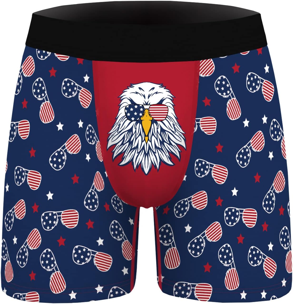 XYLU Novelty Boxers Mens Funny Boxer Briefs Underwear Gag Gifts for Men No Fly
