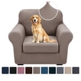 thumbnail image 1 of XYMHUN Armchair Cover Stretch Sofa Cover for Armchair Slipcover Furniture Protector,Khaki, 1 of 7