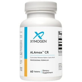XYMOGEN ALAmax CR - 600 mg Alpha Lipoic Acid with 450 mcg Biotin - Antioxidant & Metabolic Support - Controlled-Release - Gluten-Free, Dairy-Free & Non-GMO - 60 Tablets