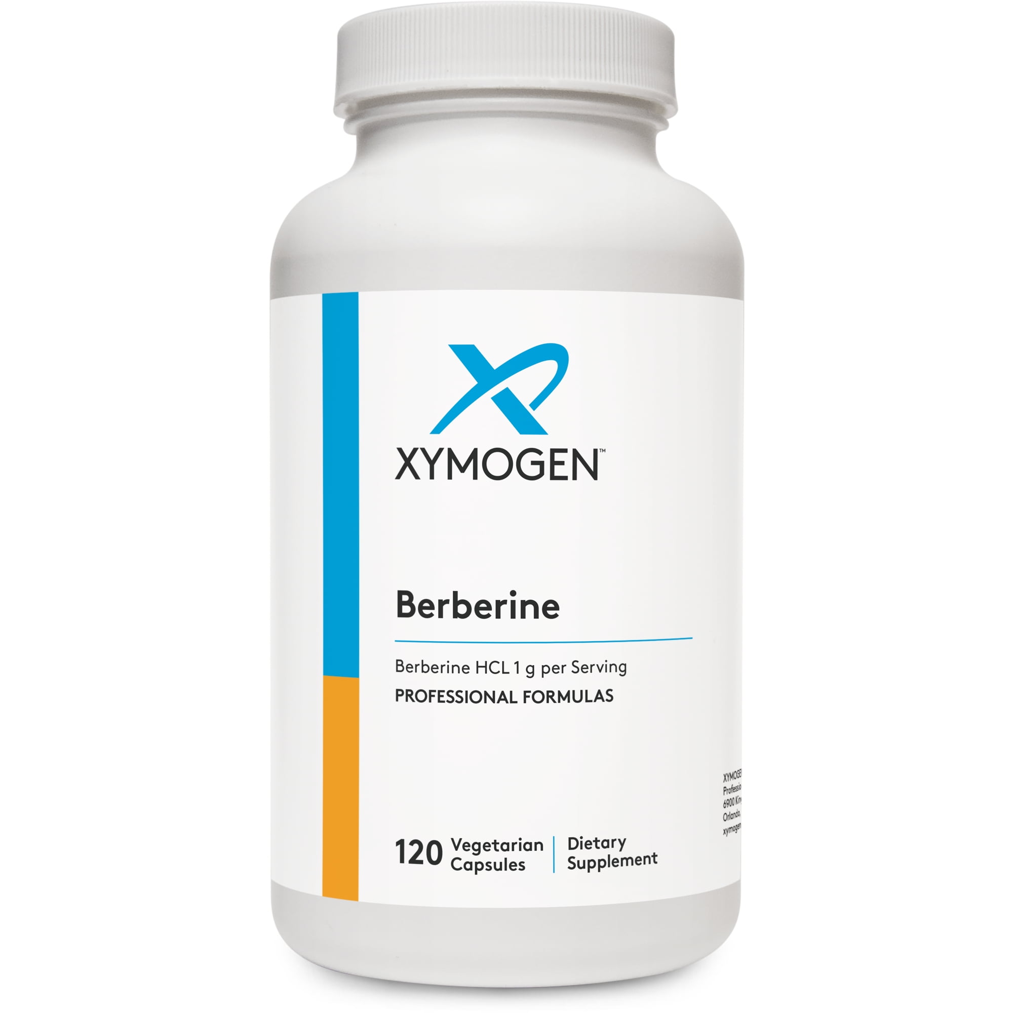 XYMOGEN Berberine with InSea2 - Blend of Polyphenols - Cellular Metabolic & Immune Support - Plant-Based, Gluten-Free & Non-GMO - 60 Capsules