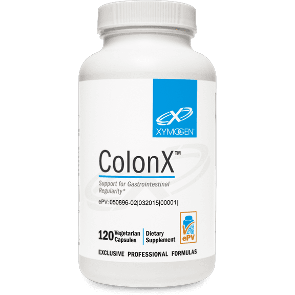 XYMOGEN ColonX Supplement - Magnesium Citrate, Cape Aloe, Triphala Capsules for Digestive Health - Magnesium Supplement - Gut Cleanse + Gut Support (120 Capsules)