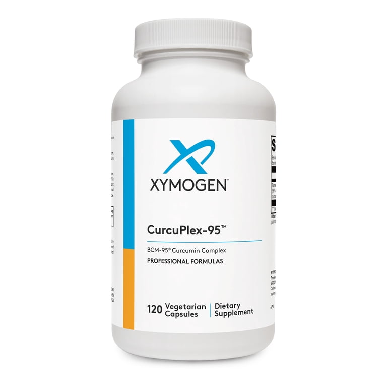 XYMOGEN CurcuPlex-95 - Turmeric Curcumin Supplement for Daily