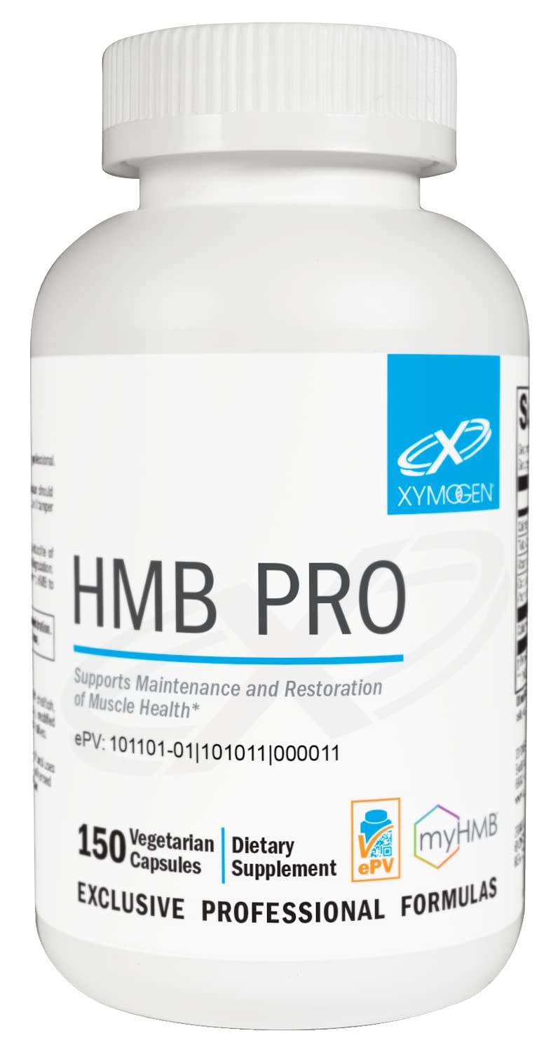 XYMOGEN HMB PRO - Muscle Recovery & Lean Muscle Support - Calcium