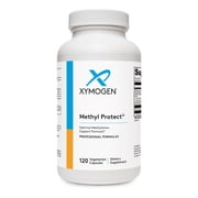 XYMOGEN Methyl Protect – Methylation Support with Methyl Folate, B12 (Methylcobalamin), B6 and Riboflavin – Promotes Cognitive, Heart and Homocysteine Health – 120 Capsules