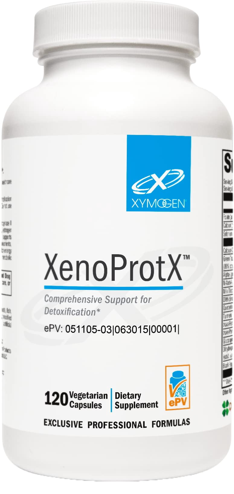XYMOGEN XenoProtX - DIM, NAC & Phytonutrients - Estrogen Metabolism & Liver Detox Pathway Support - Comprehensive Hormone Balance Supplement - Gluten-Free & Non-GMO - 120 Capsules