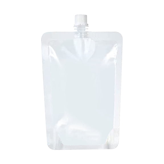 XYRSRUW 10 Pack Plastic Flasks, Reusable Drink Bags, Concealed Water Containers, Leak-Proof Pouches for Travel and Outdoor Activities
