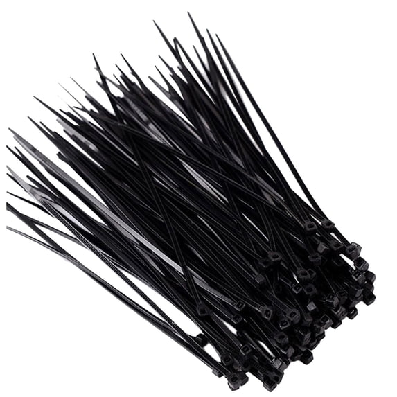 XYRSRUW 100 PCS Cable Ties, Weather-Resistant Nylon Zip Ties with Self-Locking Design, Heavy Duty Tie Wraps for Organizing Cables and Securing Items on Walls