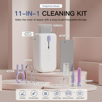 XYRSRUW 11 In 1 Multifunctional Cleaning Kit, Comprehensive Electronics Cleaning Set, All-in-One Device Cleaner, Portable Gadget Hygiene Solution