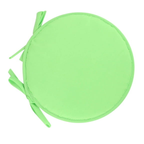 XYRSRUW 12" Round Chair Cushions with Ties, Polyester Fiber, Soft and Comfortable Seat Pads, Ideal for Dining Room and Outdoor Use, Enhances Decor While Providing Lasting Comfort(Mint Green)