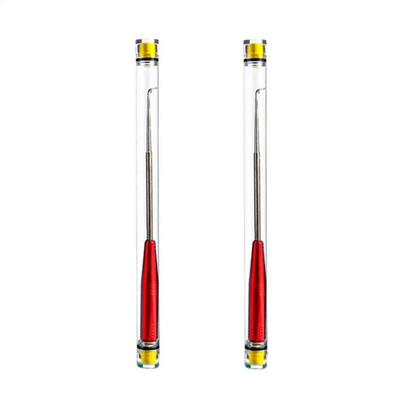 XYRSRUW 2PCS Fishing Hook Extractor, Stainless Steel Fishing Hook Remover Tool, Efficient Unhooking Device for Anglers, Multi-Functional Fishing Gear Set