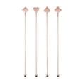 thumbnail image 1 of XYRSRUW 4 Stainless Steel Cocktail Stirrers, Reusable Drink Mixing Sticks, Dishwasher Safe Beverage Swirling Tools, Multifunctional Bar Utensils for Coffee and Cocktails, 1 of 6