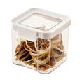 thumbnail image 1 of XYRSRUW 5-Piece Food Storage Containers, Airtight Kitchen Storage Canisters, Clear Plastic Food Keepers, Multi-Size Pantry Organization Jars, 1 of 5