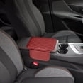 thumbnail image 1 of XYRSRUW Car Armrest Cushion Pad, Leather Center Console Cover, Comfortable Armrest Box Protector, Multifunctional Storage Organizer for Vehicles, 1 of 6