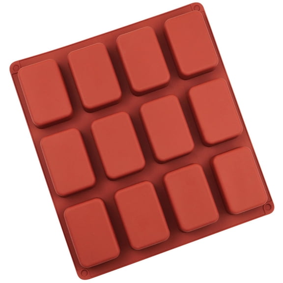 XYRSRUW Chocolate Mold, Multifunctional Chocolate Maker for Various Treats, Flexible and Durable Baking Tray for Desserts, Easy Release Non-Stick Chocolate Silicone Mould(Wine)