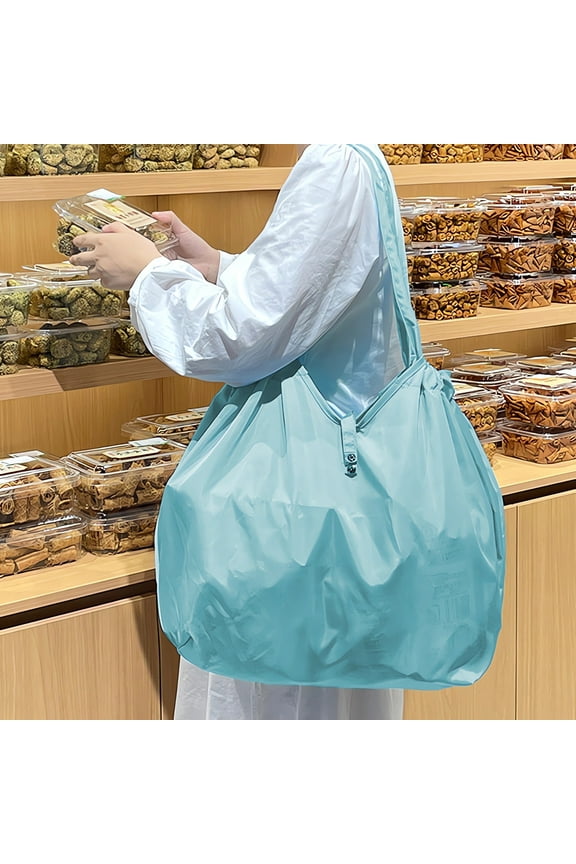 Foldable Travel Bag, Waterproof Shopping Tote, Large Capacity Storage Bag, Portable Sundry Bag