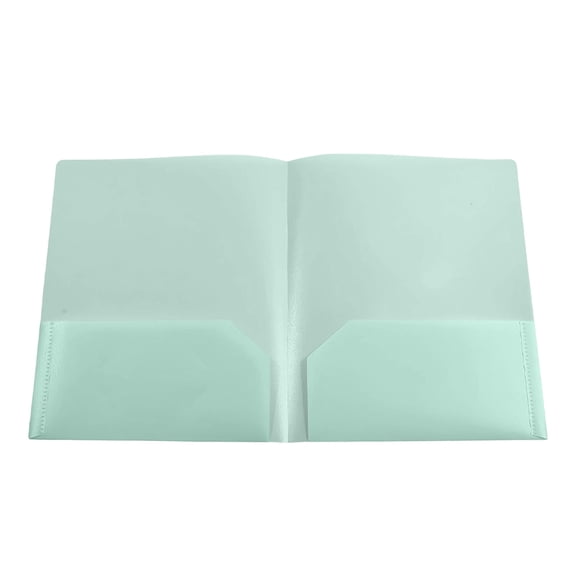 XYRSRUW Heavy Duty Plastic Folders with Pockets for Documents, Durable File Organizers for Office and School, Sturdy Letter Size Storage Solutions for Papers