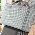 thumbnail image 1 of XYRSRUW Heavy Duty Storage Bag for Moving and Packing, Reinforced Handle Clothing Organizer, Extra Large Quilted Storage Bin with Double Zippers, Versatile Closet and Toy Storage Solution, 1 of 8