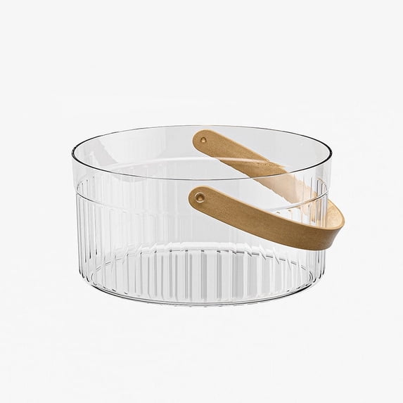 XYRSRUW Ice Bucket, Large Capacity Acrylic Beverage Container, Elegant Champagne Holder, Multifunctional Drinks Tub for Parties and Events