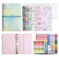 thumbnail image 1 of XYRSRUW Leather Binder, A6 Budget Planner Organizer with Undated Layout, Cash Management Notebook for Personal Finance, Expense Tracker with Monthly Goals and Reminders, 1 of 5