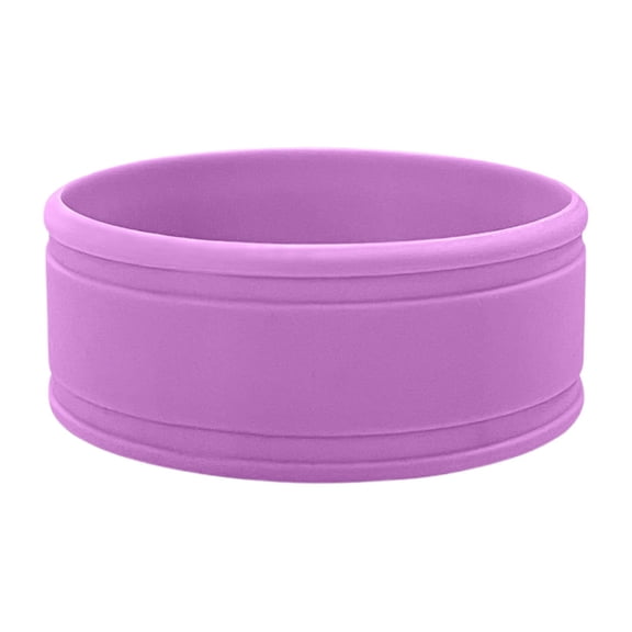 XYRSRUW Milk Bottle Sleeve, Food-grade Silicone Insulated Bottle Cover, Anti-heat Protector for Baby's Milk or Water Bottle, Stylish Grip Sleeve for Safe Feeding(Purple)