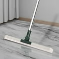 thumbnail image 1 of XYRSRUW Multifunction Besom, 3-in-1 Floor Squeegee with Long Handle, Versatile Cleaning Tool for Hard Floors and Surfaces, Ergonomic Sweeping and Scraping Solution for Home(Green), 1 of 9