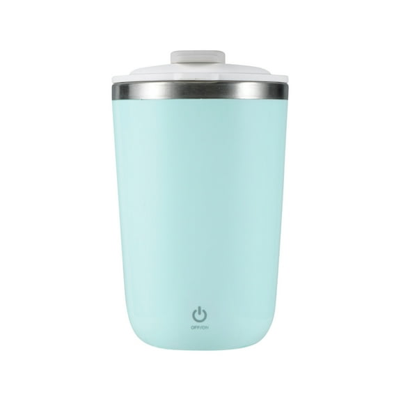 XYRSRUW Rechargeable Coffee Mixing Cup, Automatic Protein Powder Blender, Stainless Steel Travel Mug, Electric Stirring Coffee Cup for Smooth Mixtures