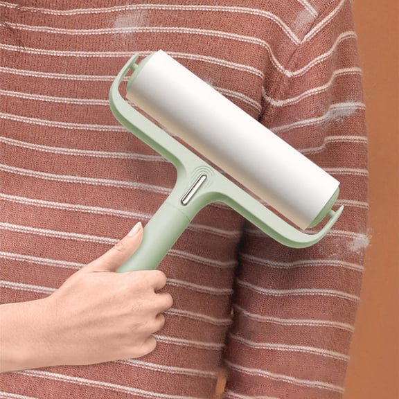 XYRSRUW Roller Hair Remover, Portable Hair Lifter for Clothes, Detachable Hair Cleaning Tool, Compact Fabric Hair Cleaner for Household Use(Green)
