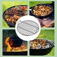 thumbnail image 1 of XYRSRUW Round Stainless Steel Cooking Grate, BBQ Grill Rack with Even Heat Distribution, Portable Grilling Tray for Outdoor Cooking, Easy to Clean BBQ Net for Camping and Picnics, 1 of 5