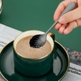thumbnail image 1 of XYRSRUW Shaped Stirring Spoon, Vintage Stainless Steel Sugar Spoon with Scalloped Design, Elegant Dessert Spoon for Coffee and Afternoon Tea, 1 of 5
