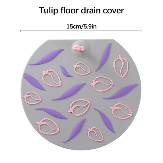 XYRSRUW Sink Stopper, Durable Kitchen Sink Cover for Insect Protection, Flexible Drain Cover for Odor Prevention, Easy-to-Clean Sink Isolation Cap for Household Use