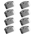 thumbnail image 1 of XYRSRUW Vegetable Cutting Hand Protector, Stainless Steel Finger Guard with Adjustable Loop, Ergonomic Kitchen Finger Shield, Safe Slicing Tool for Food Preparation(8PC), 1 of 5