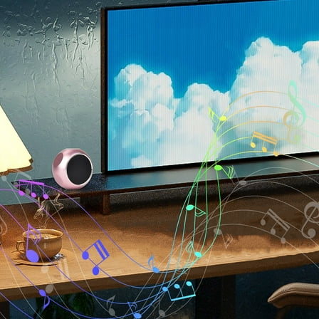 XYRSRUW Wireless Bluetooth Speaker, Mini Outdoor Portable Sound System with USB Charging, Compact Bluetooth Audio Device for Music and Podcasts, Durable Small Speaker for Travel and Home Use