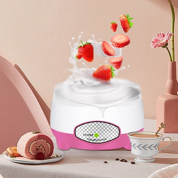 XYRSRUW Yogurt Maker, Home Automatic Yogurt Fermenter, Multi-functional Yogurt Machine, Mini Cup Yogurt Maker for Homemade Yogurt