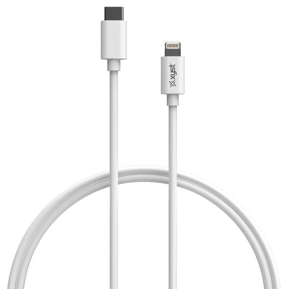 XYST XYS-LTC4604R USB-C to Lightning Cable, White (4-Ft.)