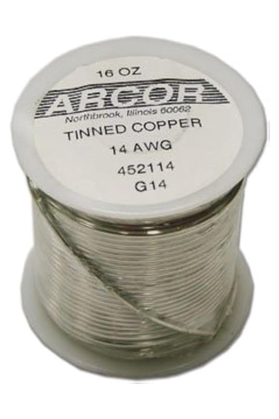 14 Ga Pre-Tinned Copper Wire - 1 Lb