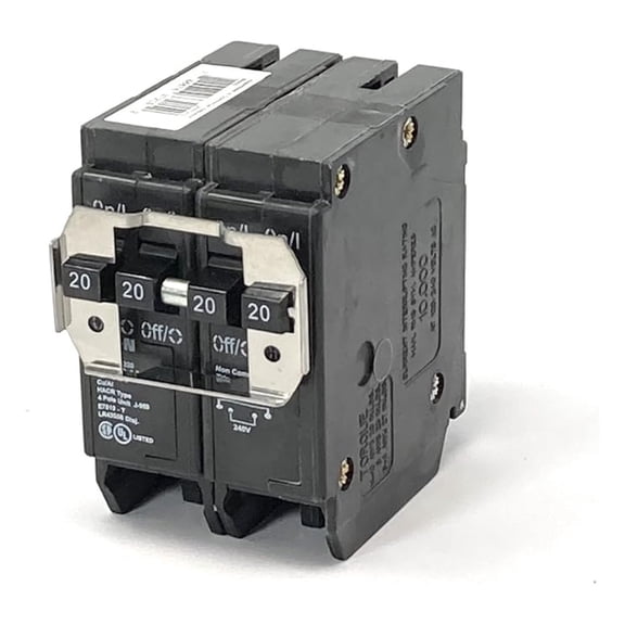 XYT BR420 Plug-On Mount Type BR Circuit Breaker 4-Pole 20 Amp 120/240 Volt