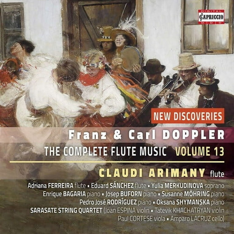 クラシック Franz & Carl Doppler 12CD Complete Flute Franz & Carl Doppler, The Complete Flute Music – Claudi