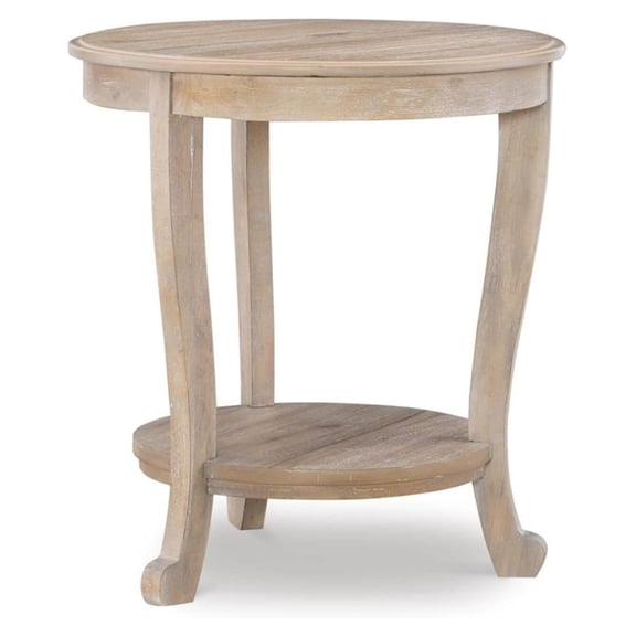 XYX Accent Side Table, Natural