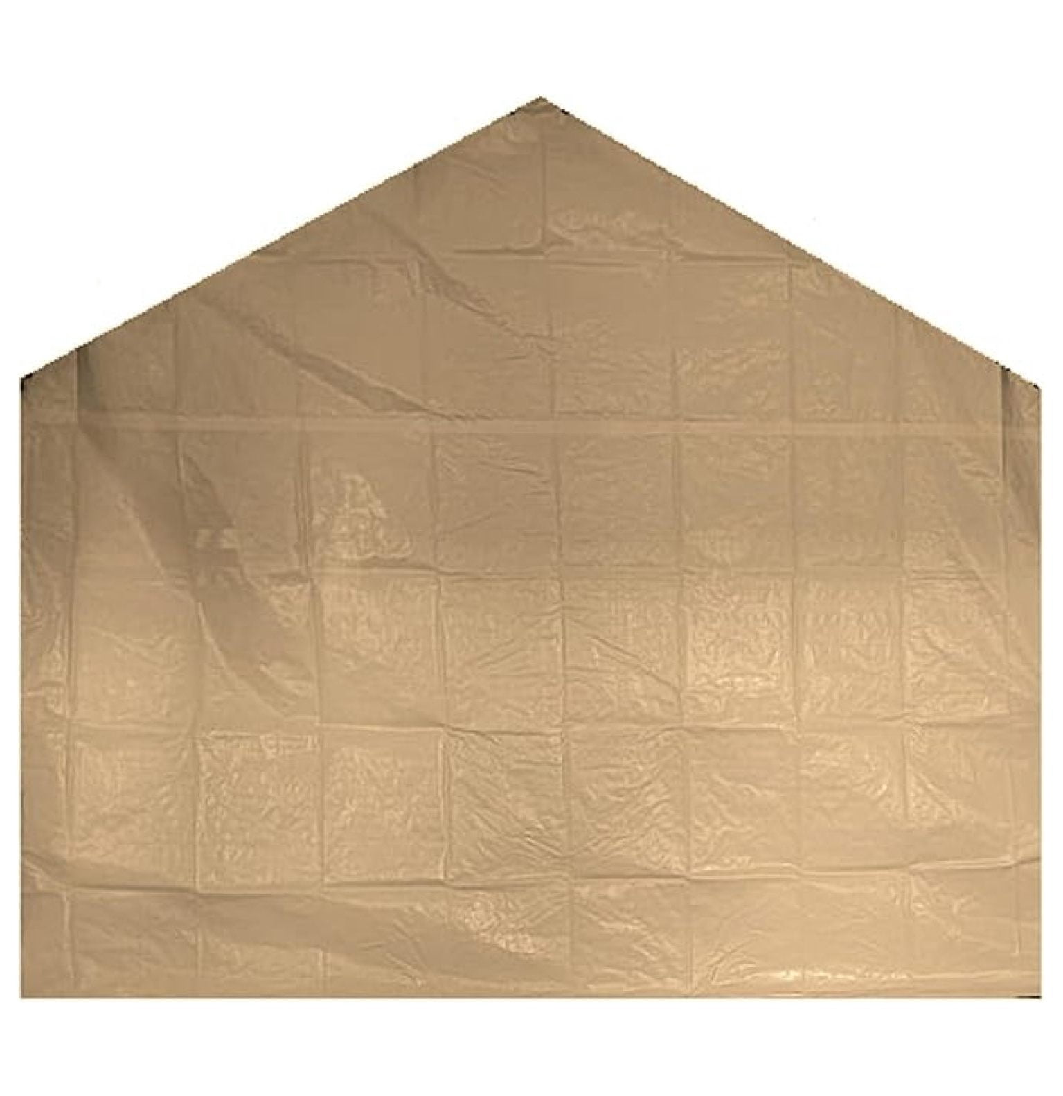 XYX Back Panel Tan Canopy Rear Carport Panel (10'-11" x 9-8")