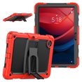 thumbnail image 1 of XYX For Lenovo Tab M11/K11 LTE 2024 Case 11 inch, 3in1 Heavy Duty Shockproof Tablet Case with Stand, Shoulder Strap (TB330FU/TB330XU/TB331FC), Red, 1 of 7