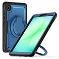 thumbnail image 1 of XYX Case for Samsung Galaxy Tab A11/ Tab A9 8.7 Inch 2025/2023 with Rotating Stand, Shoulder Strap, 2in1 Shockproof Cover, Navy Blue, 1 of 7