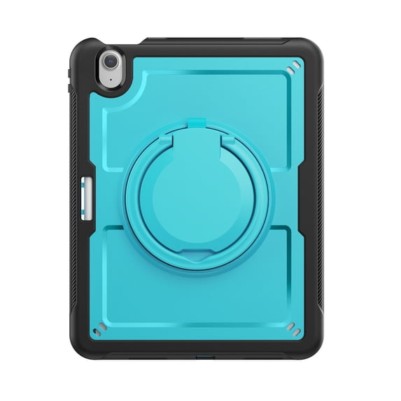 XYX Case for iPad Air 11 Inch M3 2025/M2 2024 (7th/6th Gen) with Rotating Stand, Shoulder Strap, 2in1 Shockproof Cover, Sky Blue