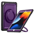 thumbnail image 1 of XYX Case for iPad Pro 10.5 Inch/ iPad Air 3rd Gen 2019 with Rotating Stand, Shoulder Strap, 2in1 Shockproof Cover, Purple, 1 of 7