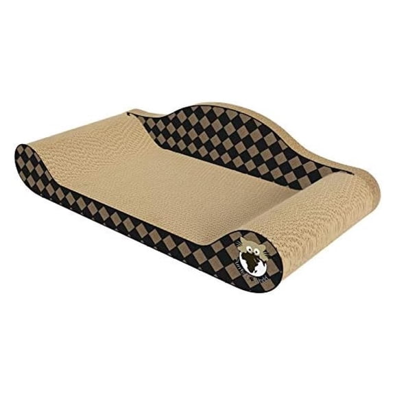 XYX Cat Scratcher - Cat Lounge - Checker Board