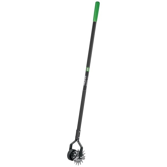 XYX Lawn Edger, Dual Wheel Design, -Inch Fiberglass Handle with Non-Slip Grip, Manual Sidewalk & Garden Edging Tool (Model 35195)