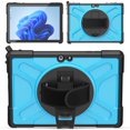 thumbnail image 1 of XYX Case for 10.5 inch Microsoft Surface Go 4/Surface Go 3/Surface Go 2, 360 Rotating Heavy Duty Shockproof Cover with Kickstand and Hand Strap (Sky Blue), 1 of 7
