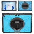 thumbnail image 1 of XYX Case for 13 inch Microsoft Surface Pro 11/Surface Pro 10/Surface Pro 9, 360 Rotating Heavy Duty Shockproof Cover with Kickstand and Hand Strap (Sky Blue), 1 of 7